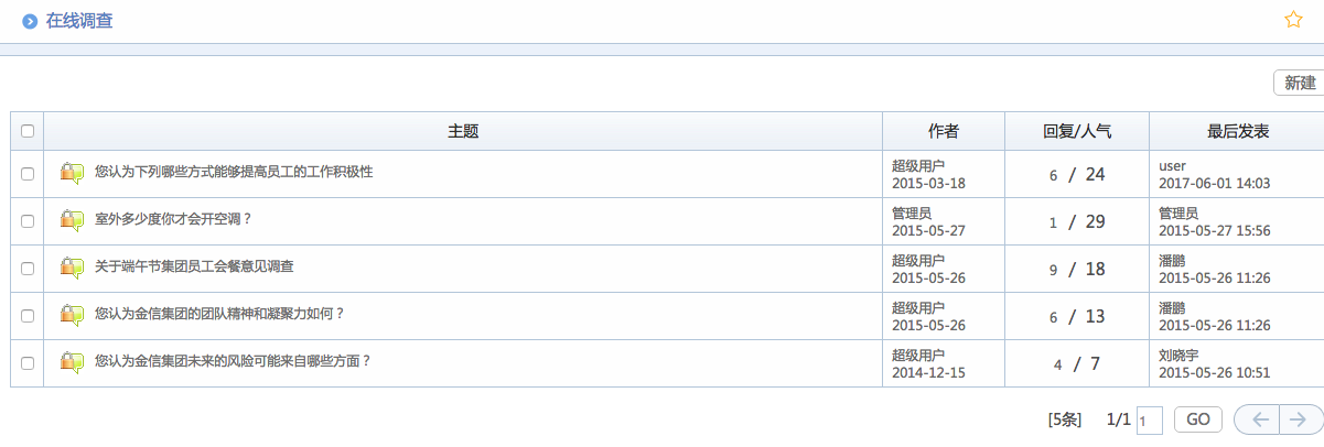 華天動力OA系統體驗之網上交流